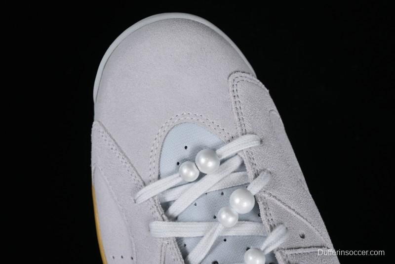 Nike Air Jordan 6 Retro Paris Olympics Sneakers with Metallic Gold Accents - DQ4914-074