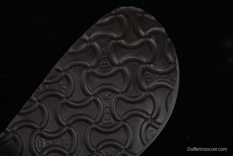 Birkenstock London BS Unisex Slip-On Comfort Shoes with Soft Suede Leather and Lambswool Insole - BS