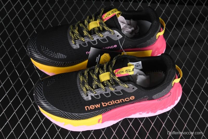 New Balance Fresh Foam X More V3TDS Low-Top Running Shoes with Durable Anti-Slip Design - WTMORAK3