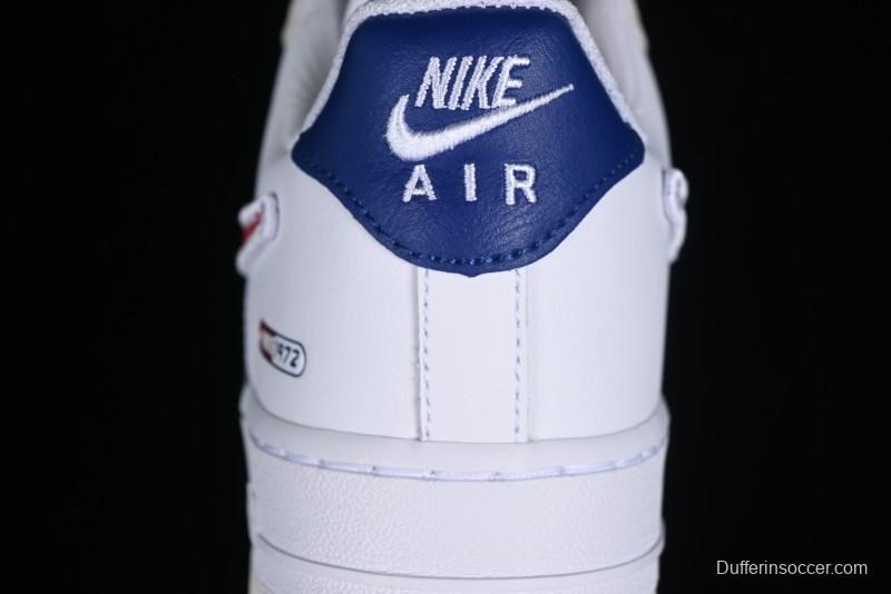 Nike Air Force 1 '07 Low Casual Sneakers with Full-Length Air Cushion - FZ3190-400