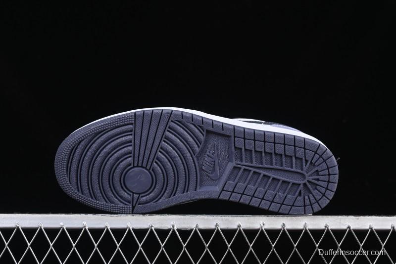 Nike Air Jordan 1 Low AJ1 Haze Purple Casual Lifestyle Sneakers - 553558-145