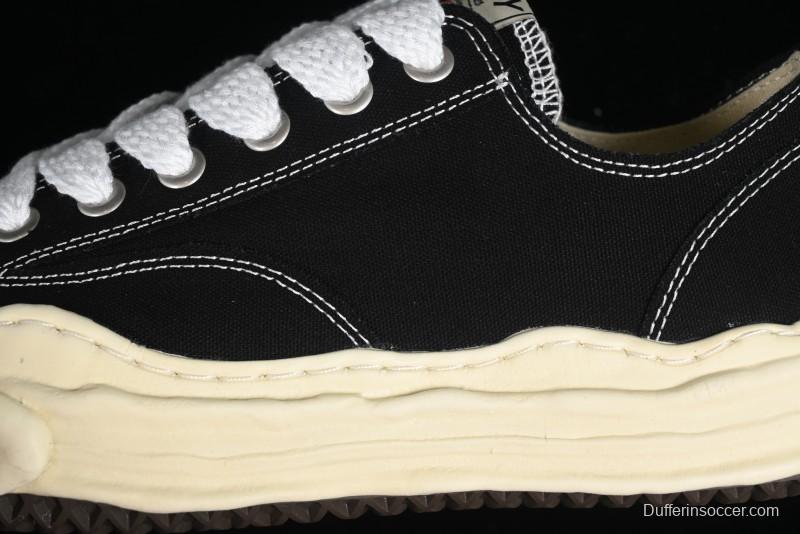 Wayne MMY Original Sole Leather Low Sneaker with Deconstructed Ice Cream Sole - W.E5