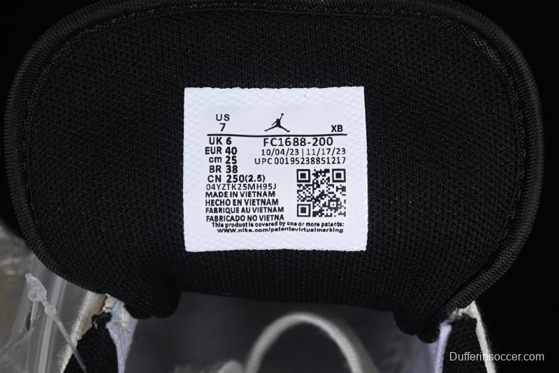 Nike Air Jordan 1 Low Retro Basketball Shoes - Stussy Grey Snake Custom - FC1688-200