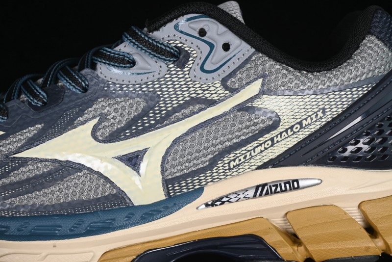 Mizuno Halo Mix Breathable Low-Top Casual Running Shoes - D1GH240805