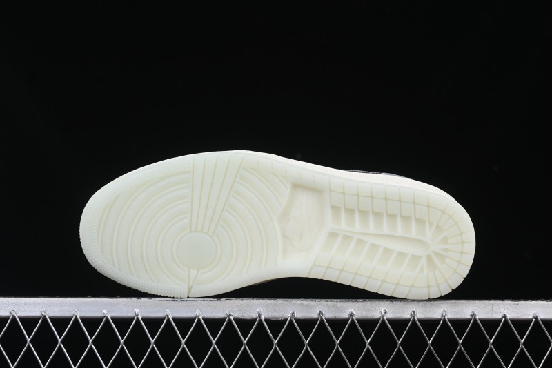 Nike Air Jordan 1 Low OG Retro Basketball Shoes Snake Year Limited Edition Silver Snake - HF3144-100