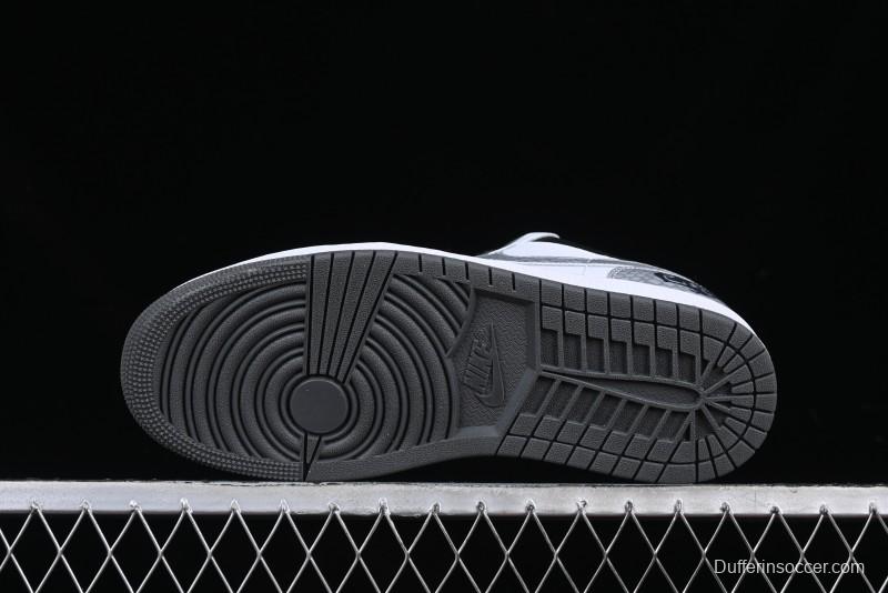 Nike Air Jordan 1 Low AJ1 Snake Year Custom Low-Top Culture Basketball Shoes - 553558-152