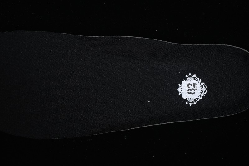 Custom "I Love U" Black & White Sneakers - Sleek Barcode Design