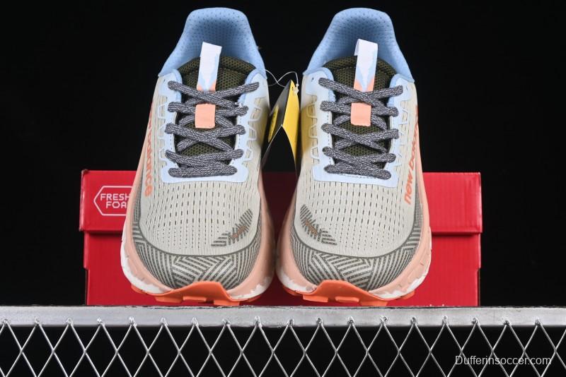 New Balance Fresh Foam X More V3TDS Low-Top Running Shoes with Durable Slip-Resistant Outsole - MTMORUG3