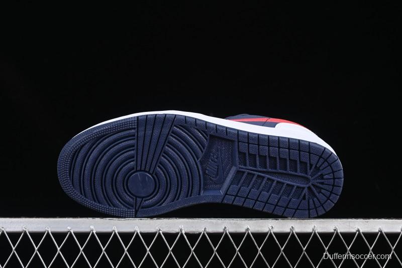 Nike Air Jordan 1 Low AJ1 Patriot Blue Red Low-Top Casual Lifestyle Sneakers - CZ8454-400