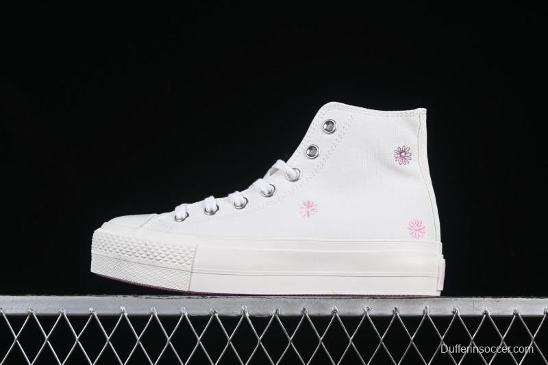 Converse Chuck 70s Classic High Top Canvas Sneakers with Thick Sole - A15786C