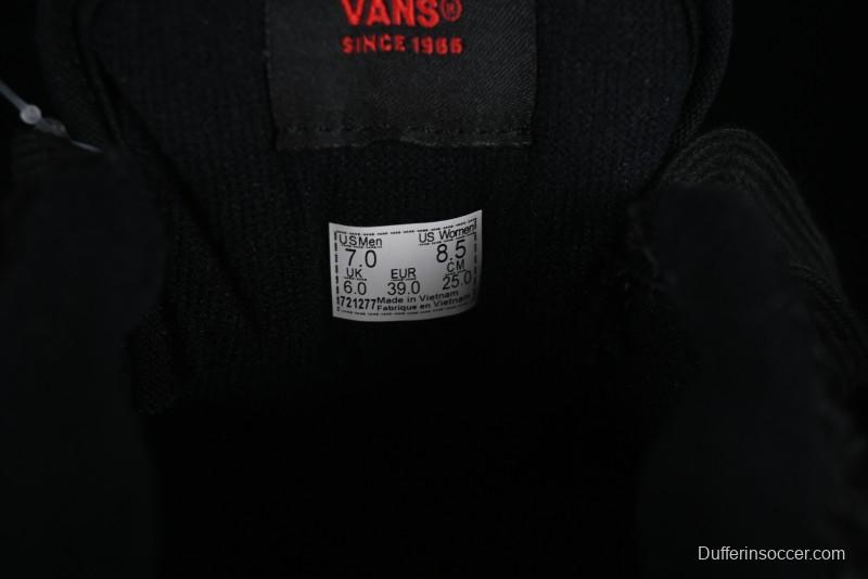 Vans Vault OG Era LX "Distressed Black" Premium Skate Sneakers