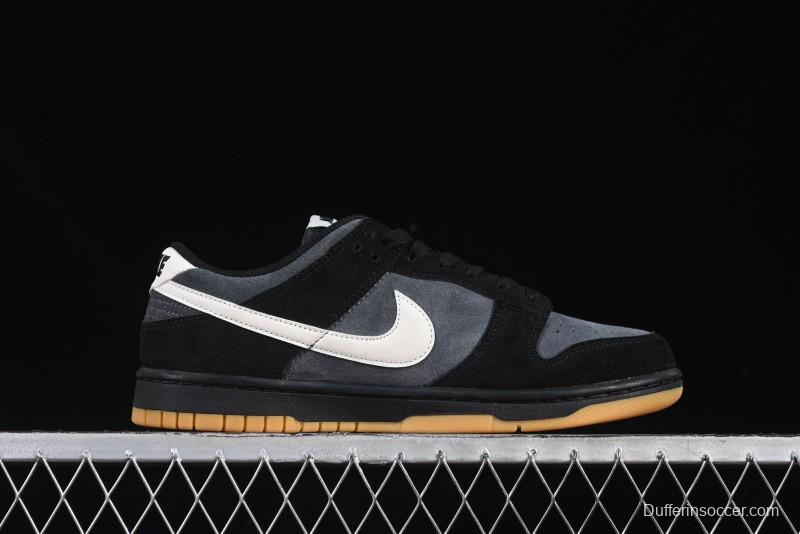 Nike Dunk Low Casual Sneakers in Black-Grey Colorway - HQ1931-001