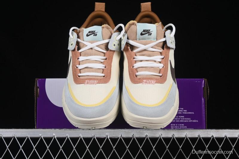 Nike SB Day One Low Top Casual Skate Shoes with Air Zoom Cushioning - HQ3475-121