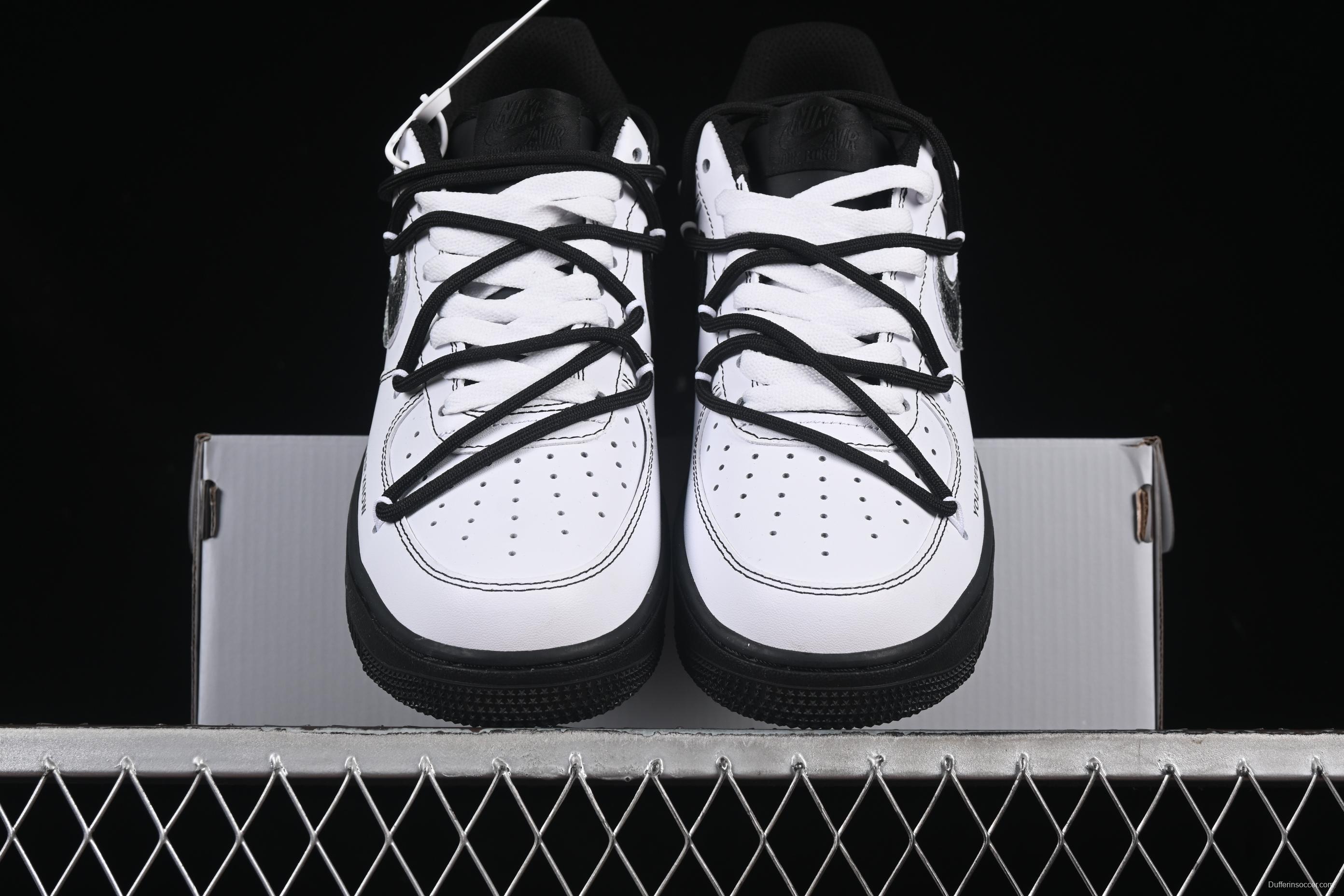 Nike Air Force 1'07 Low Casual Sneakers with Full-Length Air Cushion - ZH0316-066