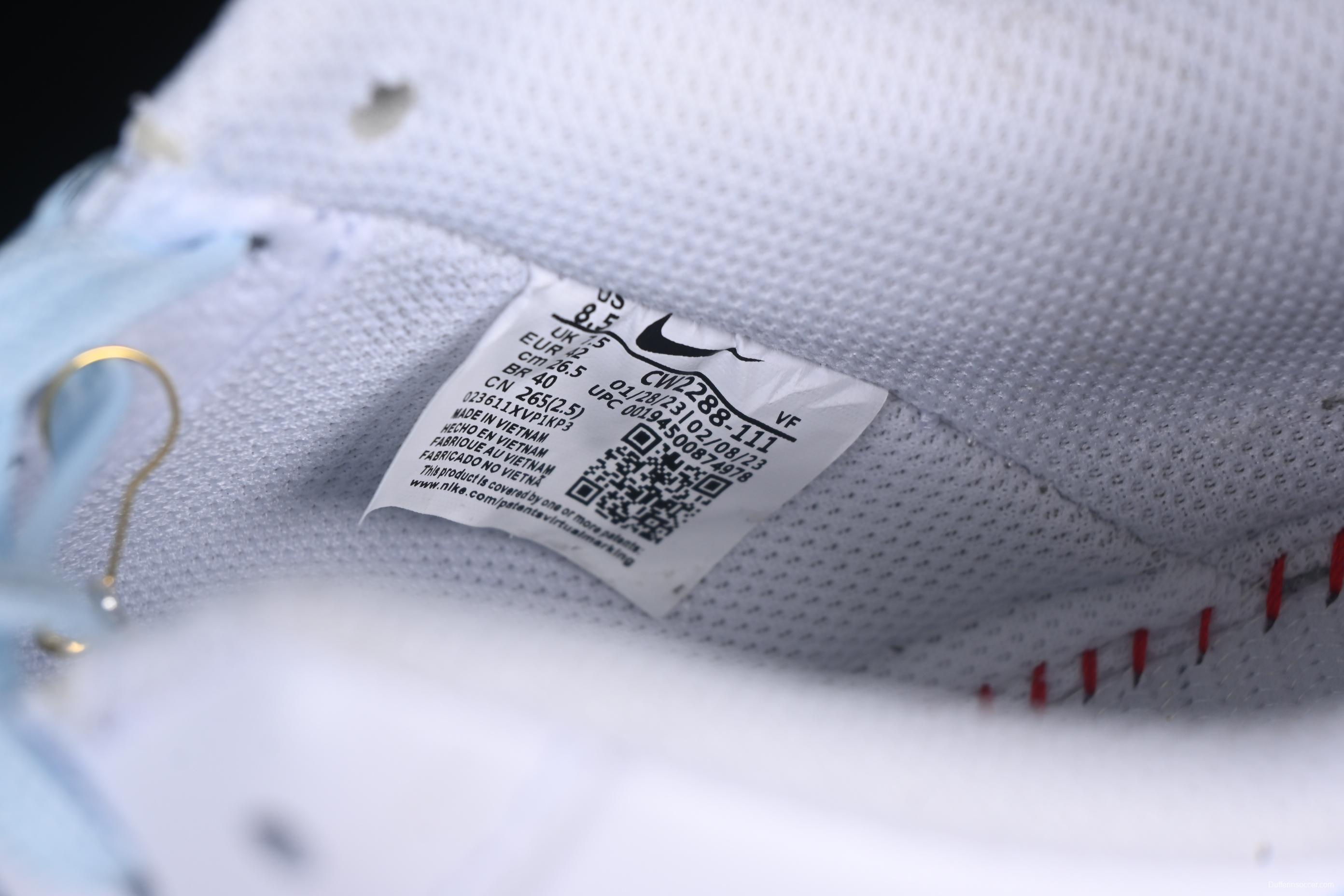 Nike Air Force 1'07 Low Custom Leather Casual Sneakers with Full-Length Air Cushion - LT0602-002