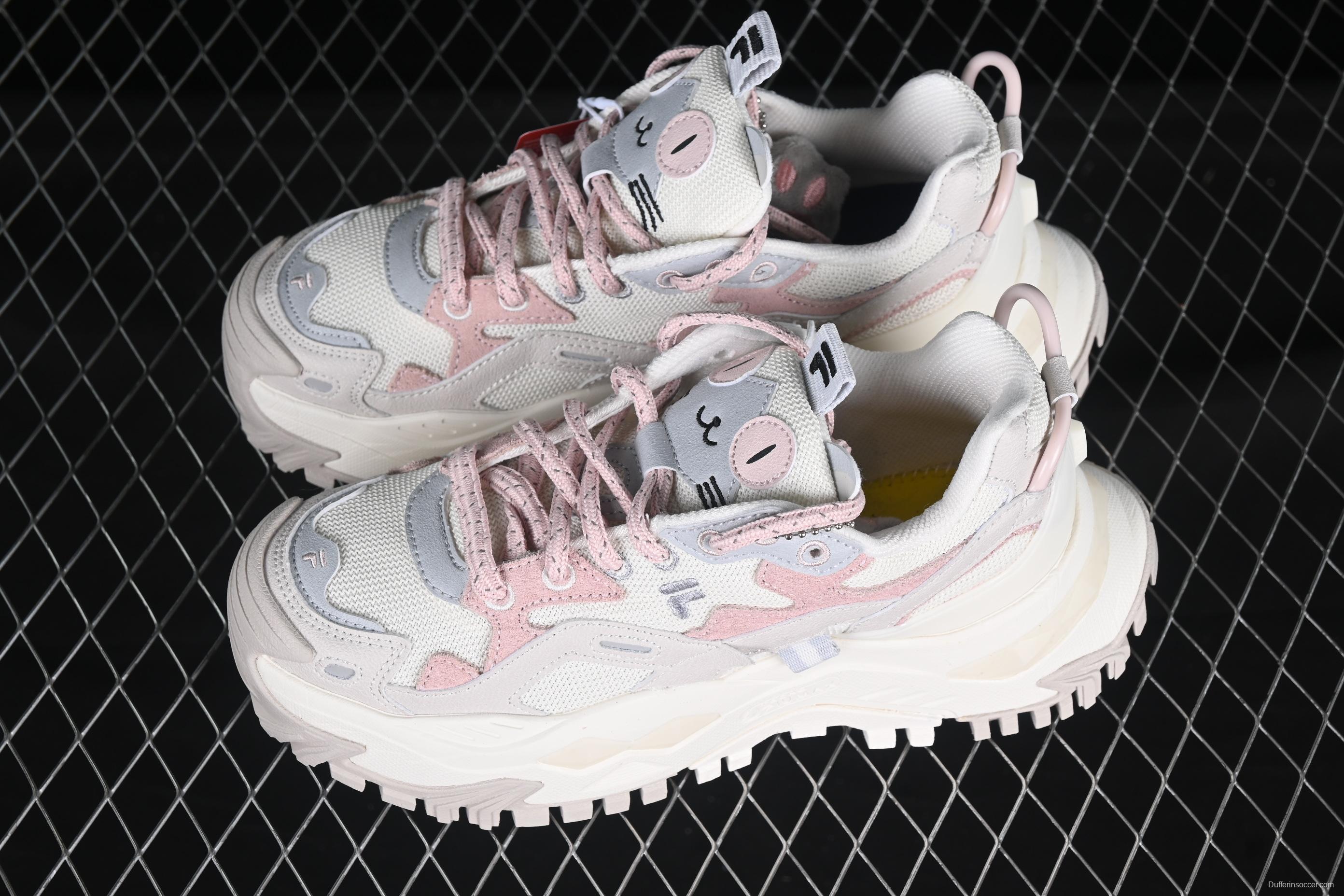 Fila Fusion Thick-Sole Hard Candy Casual Dad Shoes - T12W521006FGC