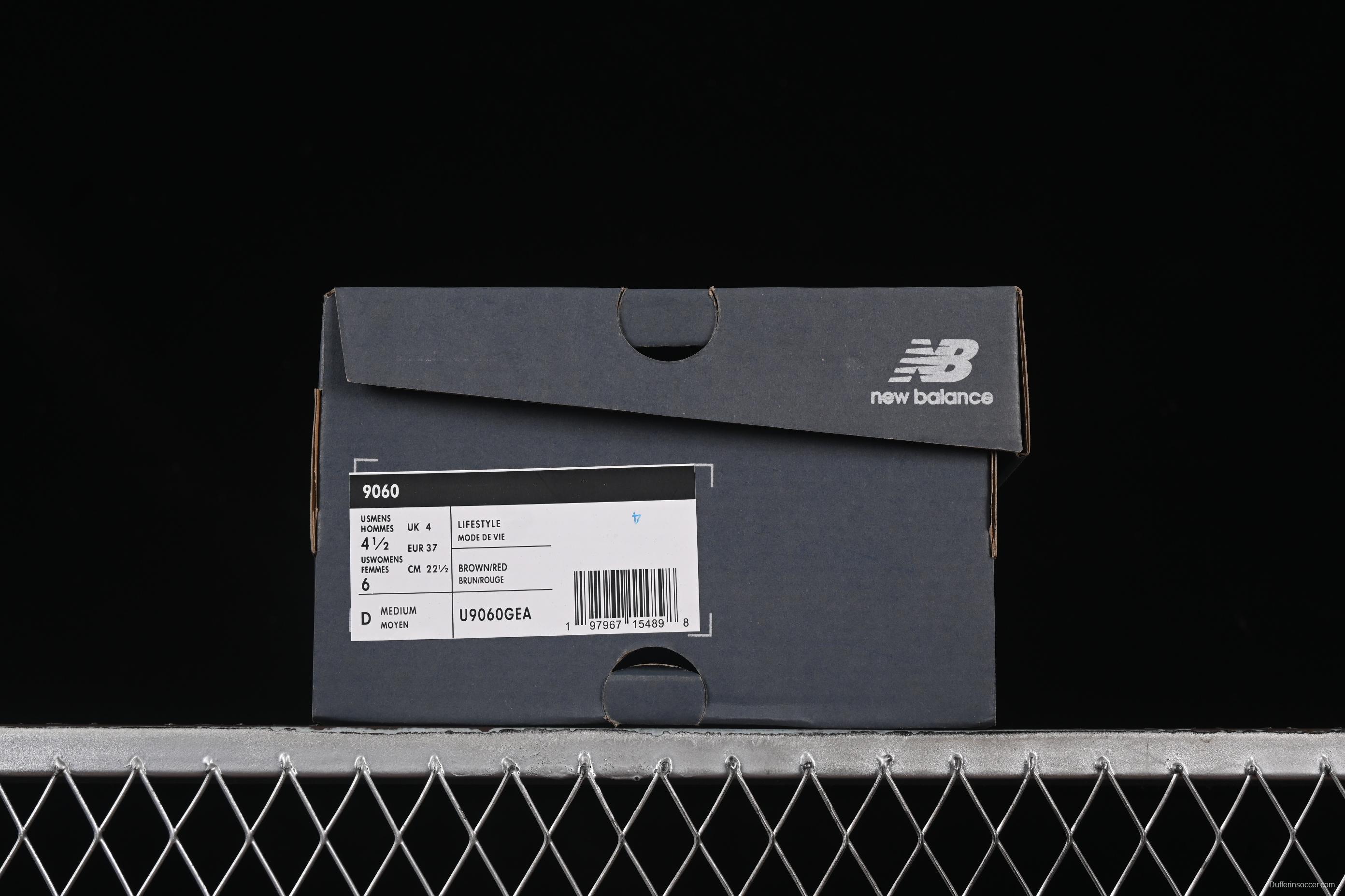 New Balance 9060 Series Retro Casual Running Shoes with ABZORB Cushioning - U9060GEA