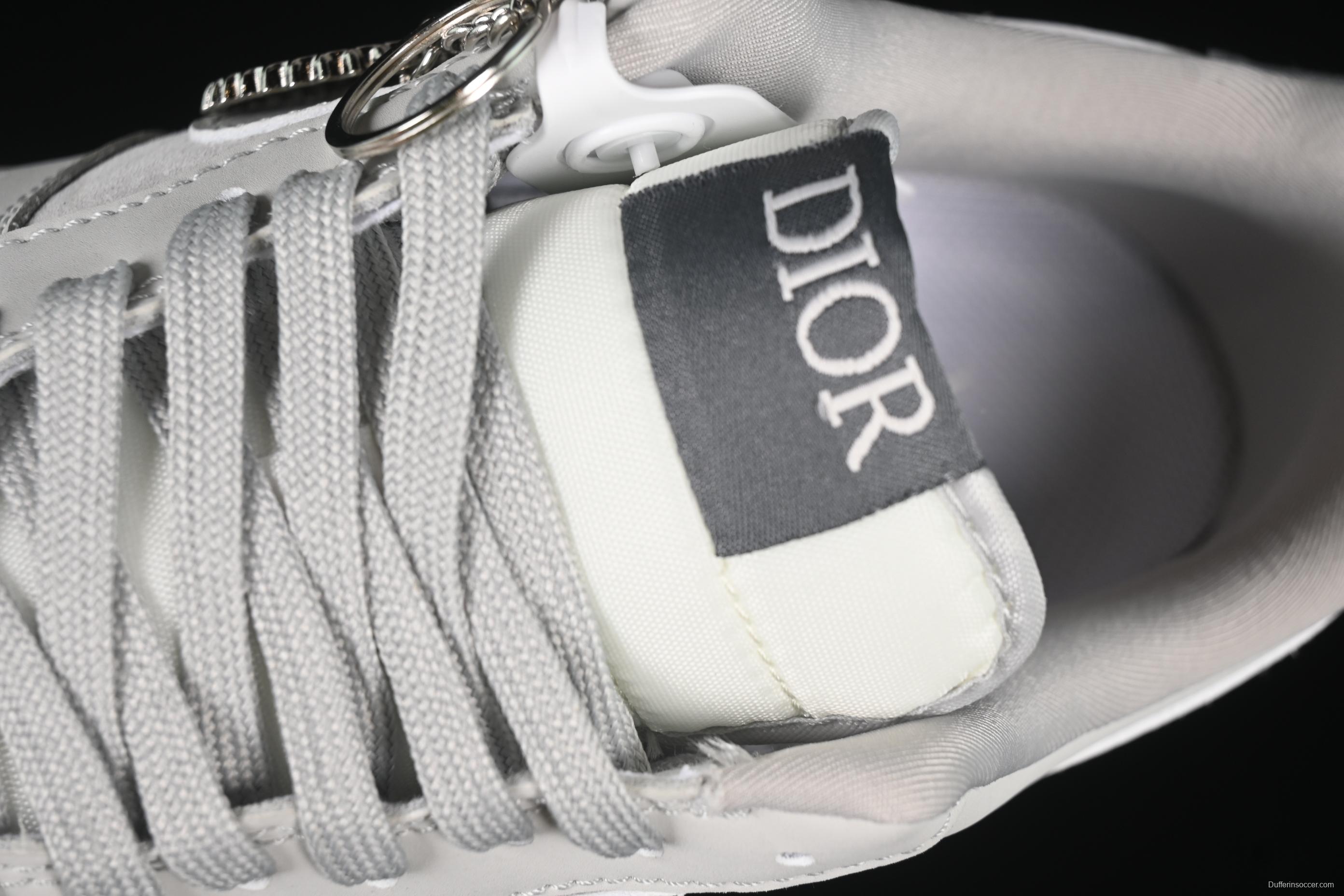 Nike Air Force 1 '07 Low Dior Collaboration Classic Gray Low-Top Casual Sneakers - DF0188-041