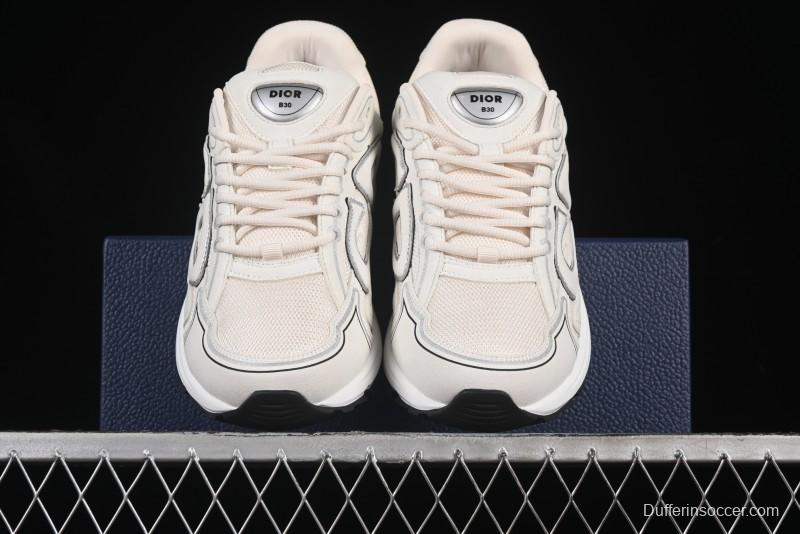 Dior B30 Sneakers with CD Logo Detail - AJE5