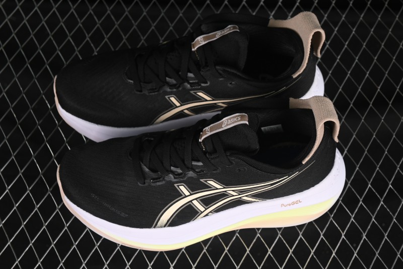 Asics Gel-Nimbus 27 Retro Breathable Casual Shoes with Cushioning for Men - 1012B753-003