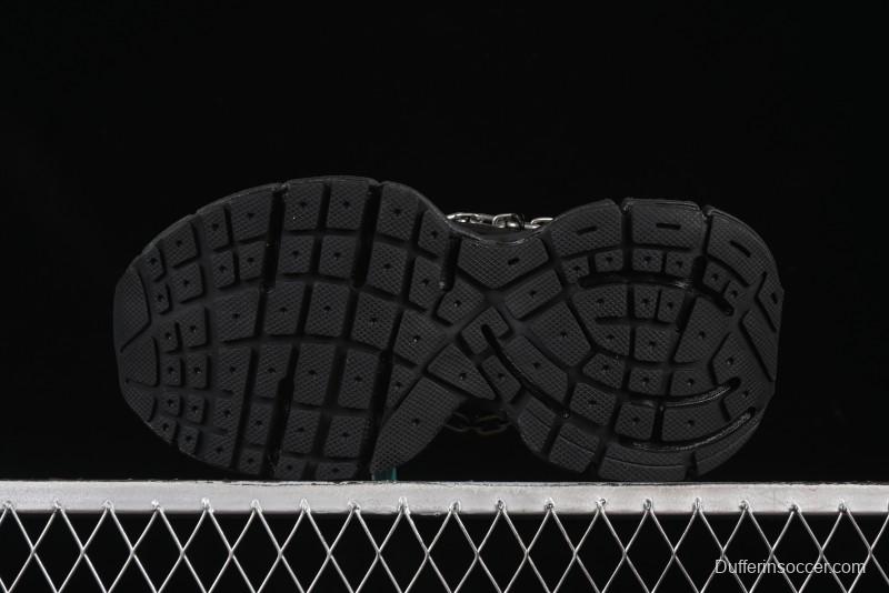 Balenciaga Phantom Sneaker 3XL Running Shoes with Transparent Heel Strap - W3XPL1882