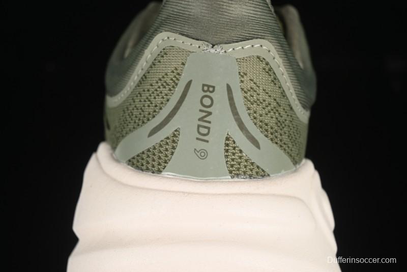 HOKA ONE ONE Bondi 9 Cushioned Running Shoes with Engineered Mesh Upper - 1162011 SSSC