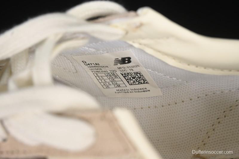 New Balance 471 Series Fabric and Leather Casual Lifestyle Shoes - U471AI