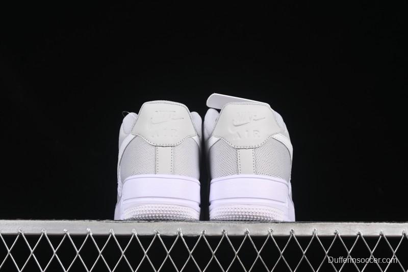 Nike Air Force 1 '07 Low 2.0 Flyknit Casual Sneakers with Full-Length Air Cushion - CI0051-500