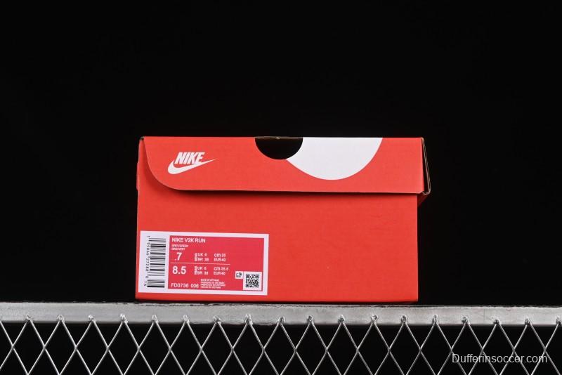 Nike Runtekk V2K Retro Low-Top Running Shoes with Cushlon Foam Midsole - FD0736-006