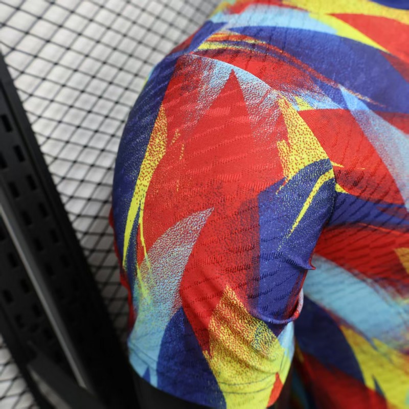 Player Version 25/26 Arsenal Multicolor Abstract Art Pattern Jersey