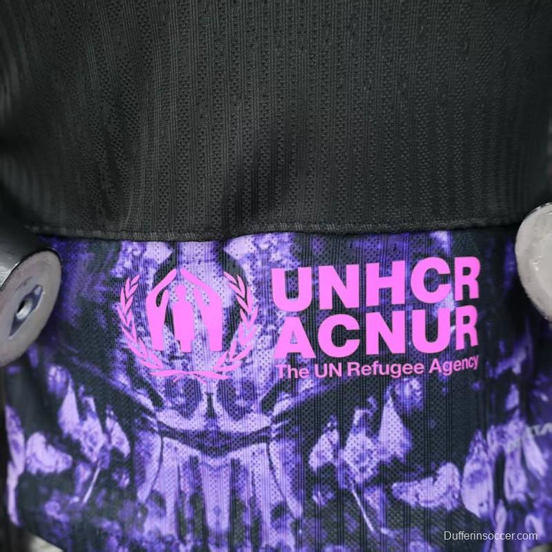 Player Version 25/26 FC Barcelona Purple with Marble Design Jersey