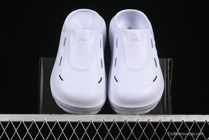 Adidas Ozwave Cldg JR9273 Chef Shoes 2nd Generation Cushioned Platform Dad Sandals - JR9273