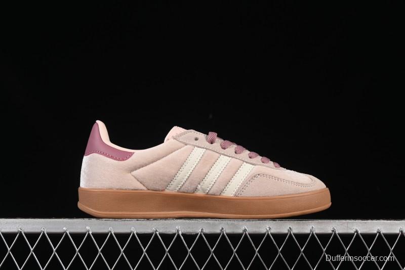 Adidas Originals Gazelle Indoor JR0232 Retro Casual Slip-Resistant Wear-Resistant Low-Top Skate Shoes - JR0232