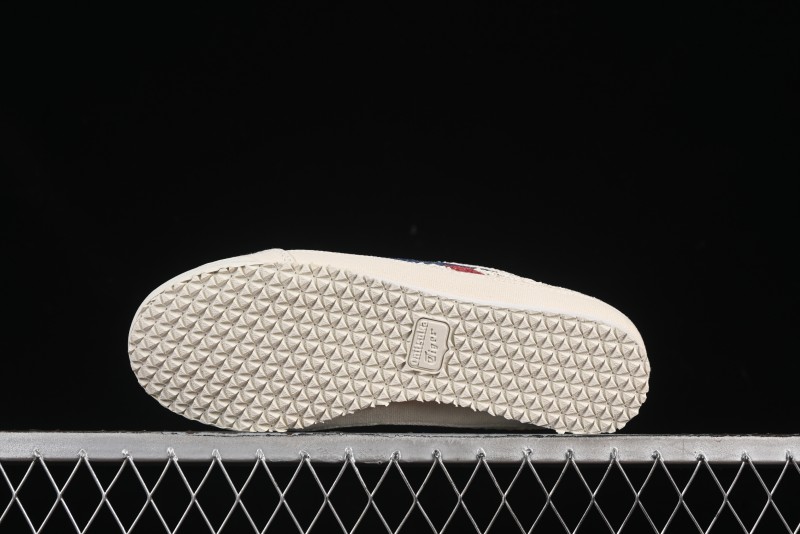 Onitsuka Tiger Mexico 66 Sabot Slip-On Sneakers with Breathable Mesh Upper - 1183C123-100