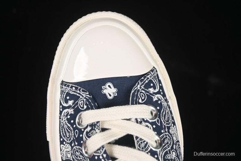 Converse Chuck 1970s Low Top Casual Sneakers with Paisley Pattern - A15751C