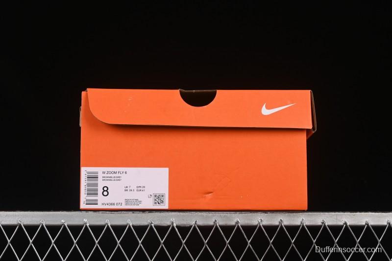 Nike Zoom Fly 6 Ultra-Lightweight Running Shoes with React Foam and Carbon Fiber Plate - HV4366-072