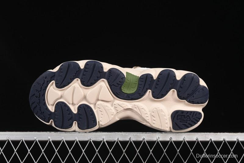 Fila Fusion Fern 2.0 Retro Chunky Sneakers with 3CM Heightening Sole - F12M511101FMC