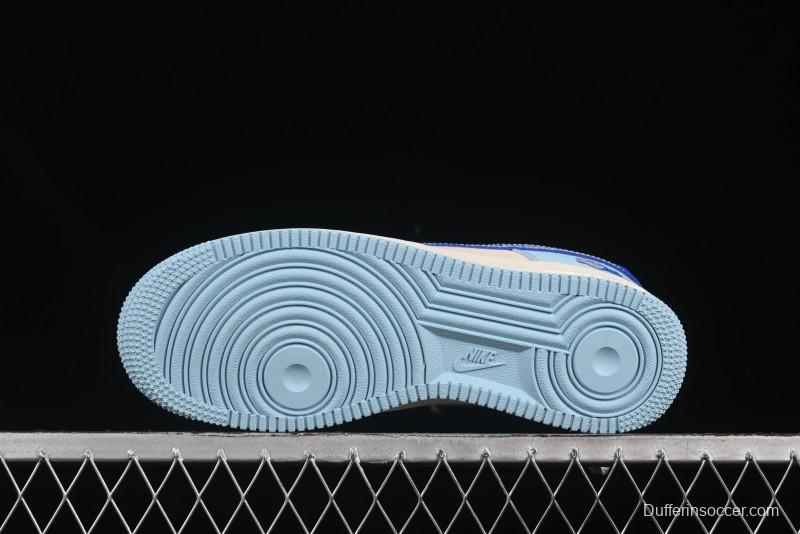 Nike Air Force 1'07 Low Doraemon Casual Sneakers with Full-Length Air Cushion - DF0188-059