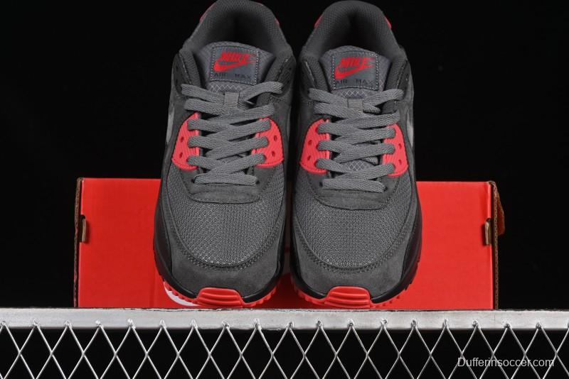 Nike Air Max 90 Retro Running Shoes with Visible Air Cushion - DM0029-007