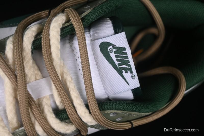 Nike Dunk Low Butterfly Bamboo Forest Green Low-Top Casual Sneakers - DD1391-101