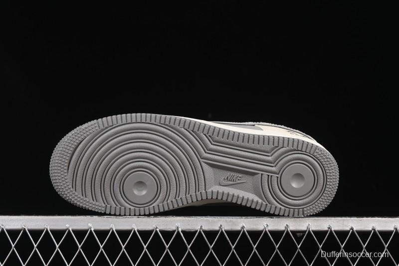 Nike Air Force 1'07 Low Kaws Collaboration Beige Grey Casual Sneakers - KK1988-078