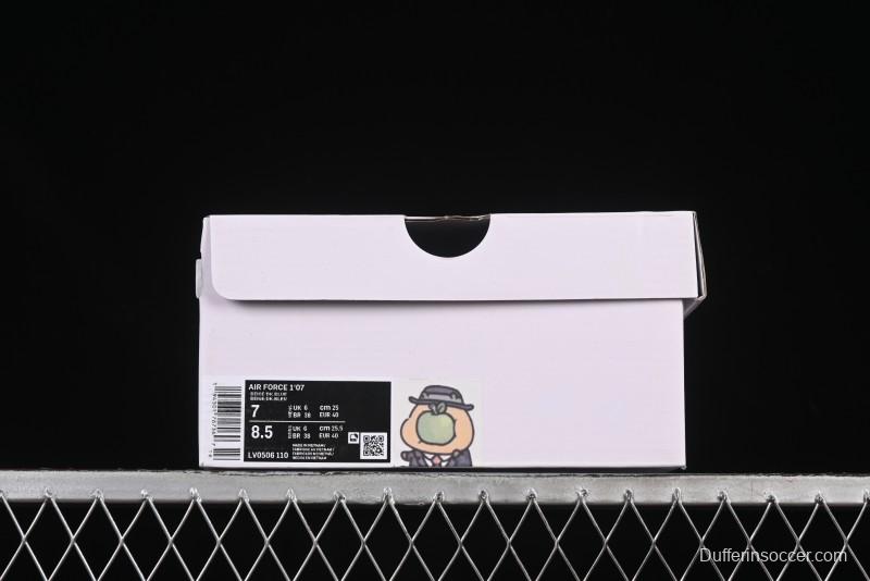 Nike Air Force 1 '07 Low x Capybara "Pour milkBape" Casual Sneakers - LV0506-110