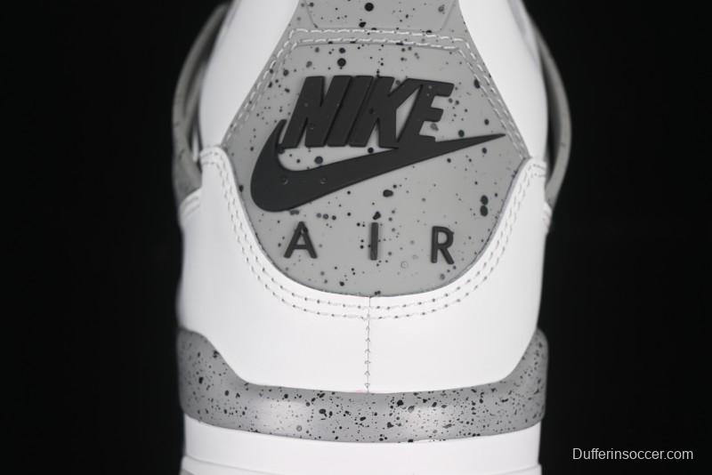 Nike Air Jordan 4 Retro White Cement Basketball Shoes - FV5029-100