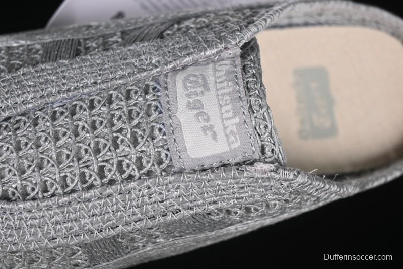 Onitsuka Tiger Mexico 66 Sabot Slip-On Shoes with Breathable Mesh Upper - 1183A707-020