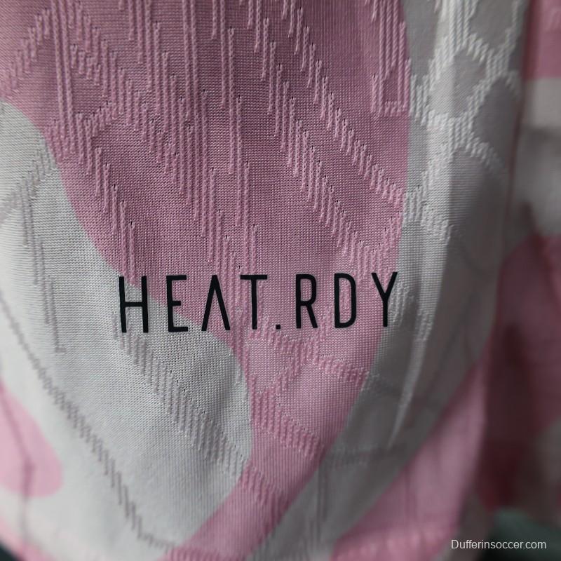 Player Version 25/26 Flamengo Pink with Marble Pattern Jersey