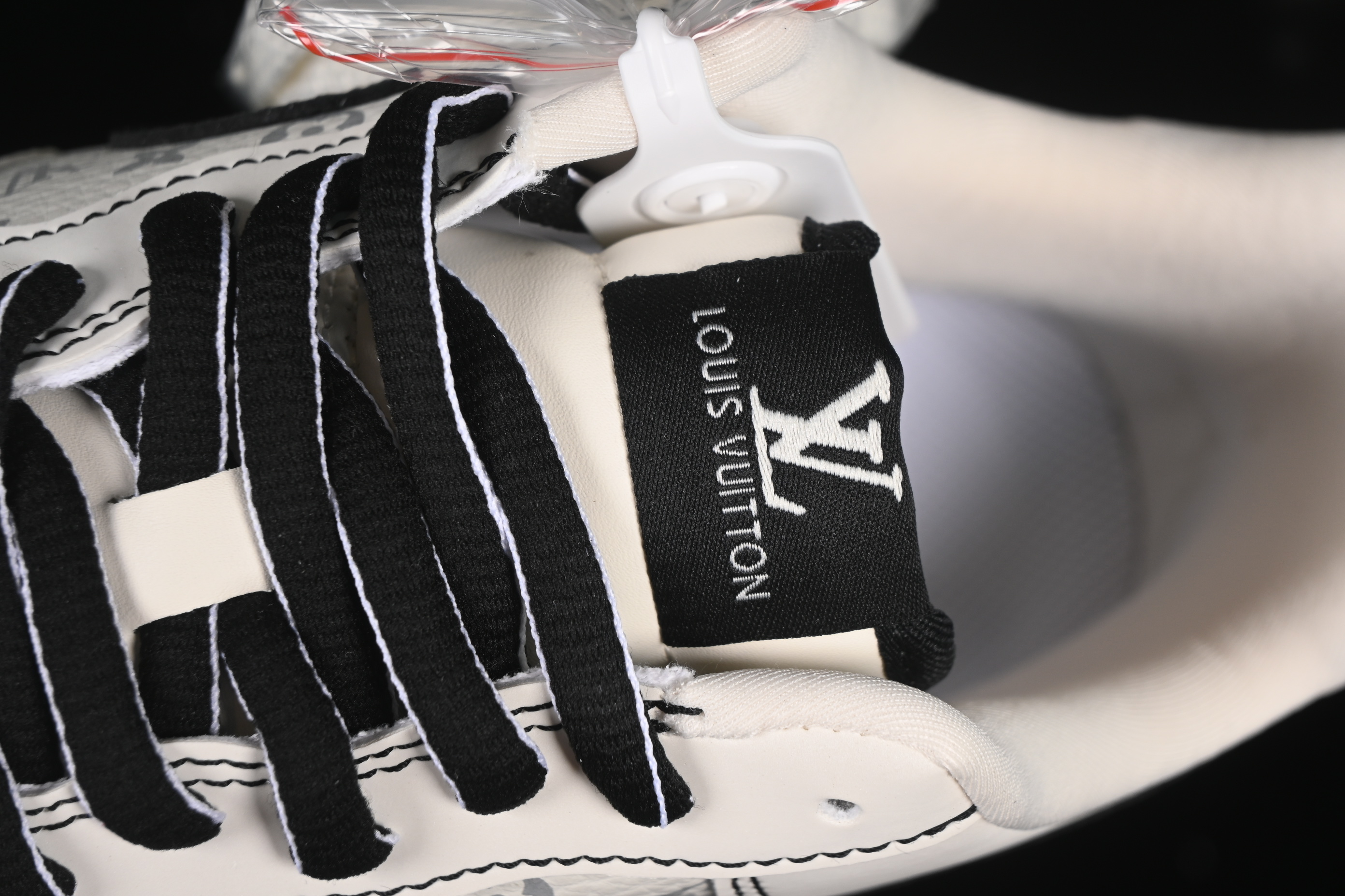 Nike Air Force 1 '07 Low LV Collaboration White Black Casual Sneakers - BZ6808-102