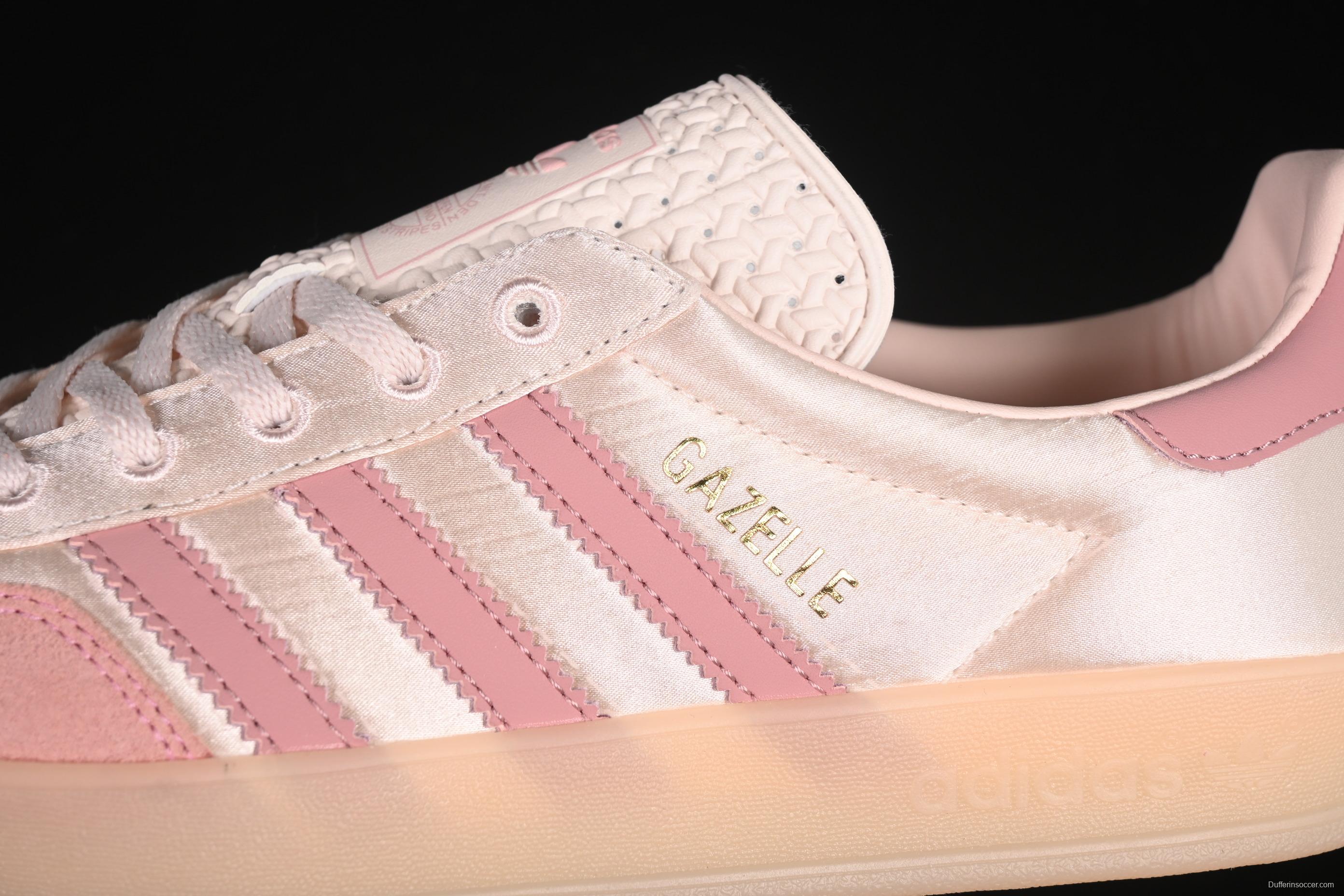 Adidas Originals Gazelle Indoor Retro Casual Sneakers with Anti-Slip and Wear-Resistant Sole - JI2709