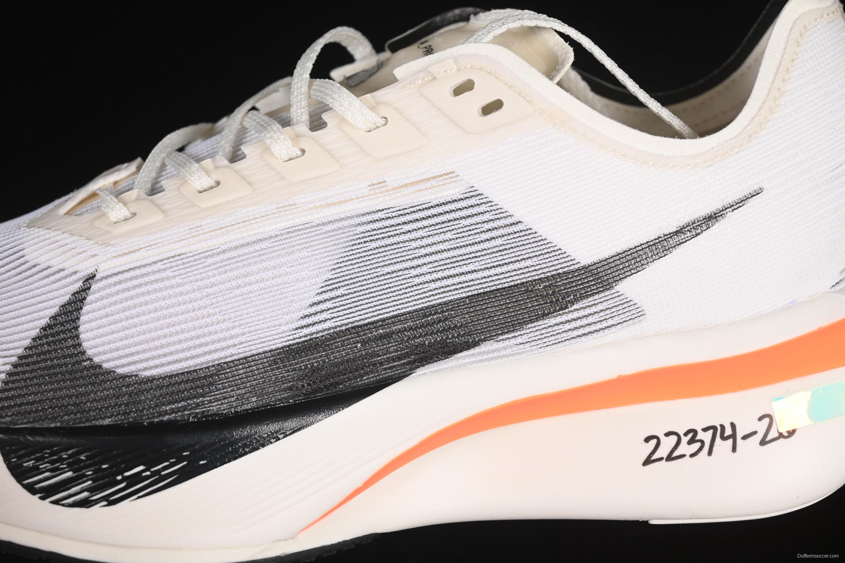 Nike ZoomX Vaporfly NEXT% 4 Marathon Series Road Racing Ultra-Light Cushion Running Shoes - HF6413-100