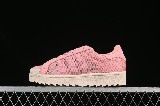 Adidas Clot Superstar Shell Toe Casual Sneakers with Serrated Design - IH3645