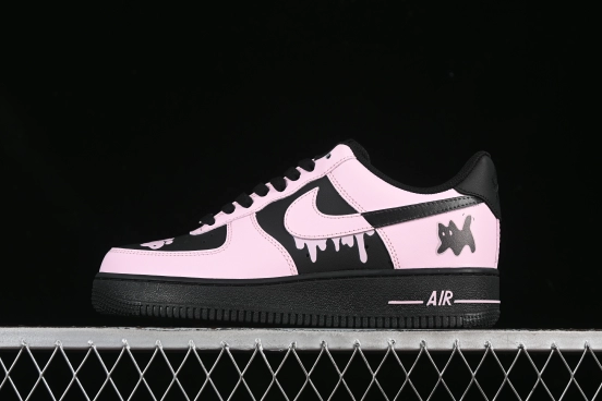Nike Air Force 1'07 Low Casual Sneakers with Sweet Kitty Anime Theme - ZH0316-080